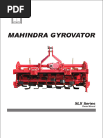 Gyrovator - SLX - Operator Manual Cum Part Catalouge50