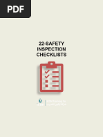 HSE Inspection - Checklist