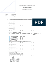 Soal PTS - Mat Untuk Diaz