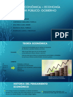 Teoría Económica - Economía Sector Público: Gobierno