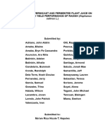 Application of Vermicast and Fermented Plant Juice On The Growth and Yield Performance of Radish