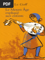 Le Moyen Âge Expliqué Aux Enfants (Jacques Le Goff, Jean-Louis Schlegel)