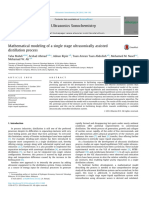 Mahdi 2015 Math Model Ultrasound Distillation