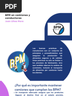 BPM en Camiones y Conductores