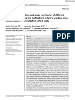 Clin Implant Dent Rel Res - 2021 - Krennmair - Prevalence Risk Factors and Repair Mechanism of Different Forms of Sinus