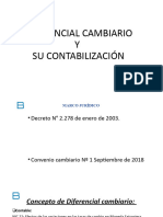 Diferencial Cambiario y Su Contabilizacion