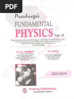 Pradeep Physics Class 12 Vol 2 2023-2024