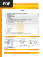 Mantención de Tableros Eléctricos Mina Subterránea