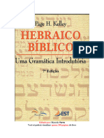 Hebraico Bíblico Uma Gramática Introdutória Page H Kelley