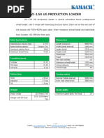 WJ-1.5G UG Production Loader Kamach