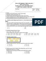 Matematika PTS 1 - Kelas 3