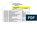 Rundown SIDANG & PELANTIKAN BANTARA 2023