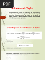 Polinomios de Taylor