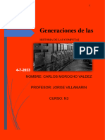 Generacion de Computadora