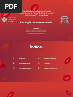 Clínica IV - Fisiología de La Hemostasia