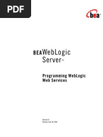 Programming WebLogic Web Services