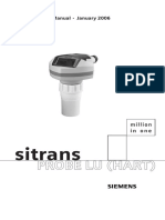 Sitrans: Probe Lu (Hart)