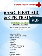 Basic First Aid & CPR