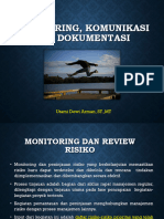 Pertemuan 7 Monitoring, Komunikasi, Dan Dokumentasi