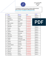 Liste - Candidats - Convoqués - MASI - 2023