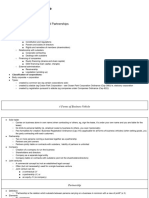 Company Law Outline (Draft)