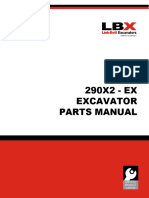 Link-Belt 290X2 Parts Manual Excavator 2203