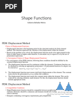 Shape Functions