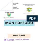 Porfolio KONE NIOPE