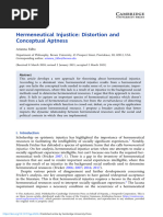 8 - CAMBRIDGE Hermeneutical Injustice