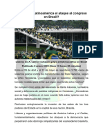 Cómo Vio Latinoamerica El Ataque Al Congreso en Brasil