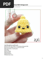 Day6 Christmas Bell Amigurumi: For This Pattern You'll Need