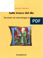 Sulle Tracce Del Dio. Teonimi Ed Etimologia in Plutarco