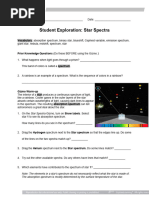 U1L7 Lab StarSpectraSE