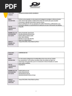 Ficha Descriptiva Organizador Gráfico