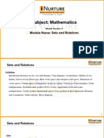 Module 2 - Sets & Relations