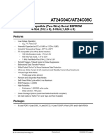 AT24C04C AT24C08C I2C Compatible Two Wire Serial EEPROM 4 Kbit 8 Kbit 20006127A