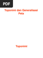 M7 Toponimi Dan Generalisasi