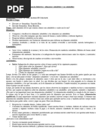 Alimentos Saludables y No Saludables - Secuencia Didáctica