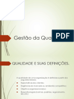 Aula 10 - Apresentacao Gestao Da Qualidade