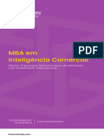 MBA em Inteligencia Comercial