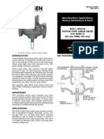 HCK1 Valvula de Retención de Piston