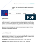 Wiley - Spectrometric Identification of Organic Compounds, 8th Edition - 978-0-470-61637-6