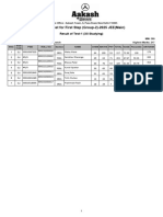 CC-690 Silvassa Branch ENG UNIT TEST-01!10!11-2023 - JEE (Studying)