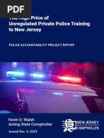 Police Training Report