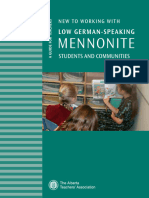 Low German Mennonite Book