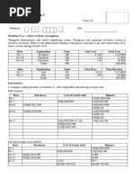 Problem No.1 - Ch6 Cost Flow Assumption