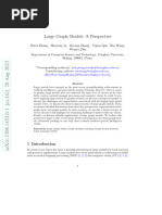 Large Graph Models: A Perspective: Ziwei Zhang, Haoyang Li, Zeyang Zhang, Yijian Qin, Xin Wang, Wenwu Zhu