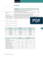 IGCSE & OL Accounting Worksheets Answers