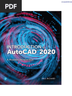 Introduction To AutoCAD 2020 - Paul F Richard