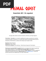 Primal Quest Essentials SRD